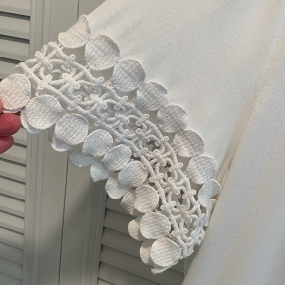 Lilly Pulitzer Hayes top in resort white size x/l - Picture 2 of 6